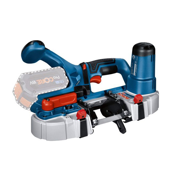 Slika proizvoda Bosch Aku tračna testera GCB 18V-63 Solo (06012A0400)