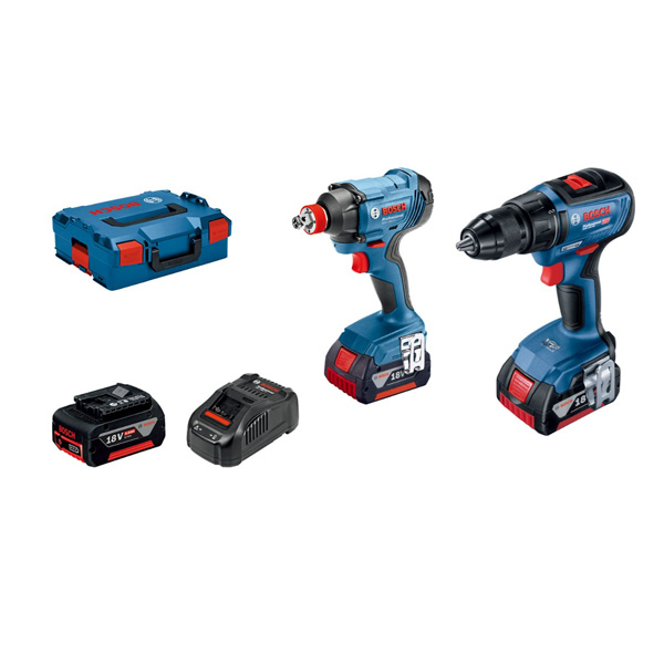 Slika proizvoda Bosch Set aku alata GDX 180 Li + GSR 18 V-50 + 3x5.0A (06019G5227)