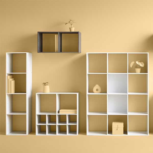 Slika proizvoda MIXnMODUL kvadratna polica 34,5x32x34,5cm bela (138966C)