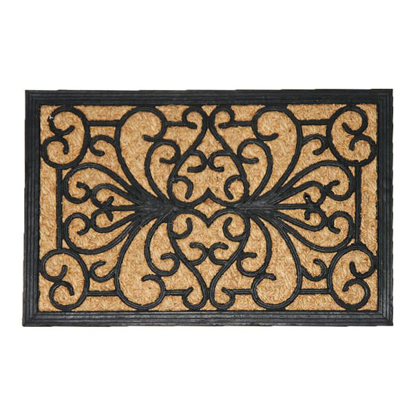 Slika proizvoda Otirač Sally 40x60cm braided coco/gumeni - smeđi 1401804