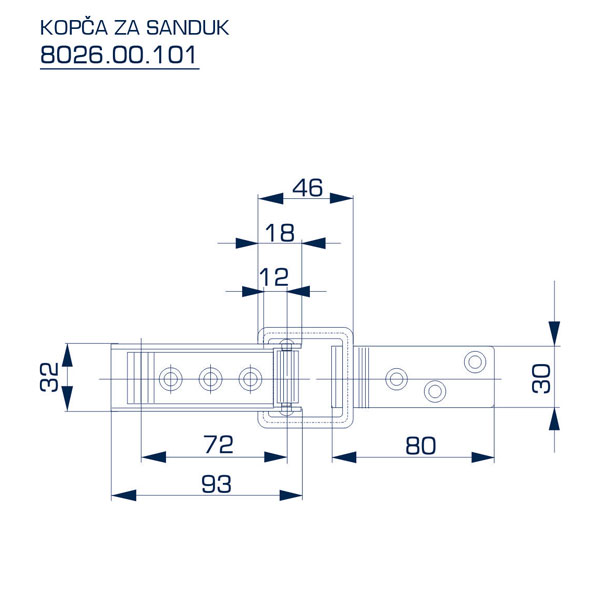Slika proizvoda Kopča za sanduk