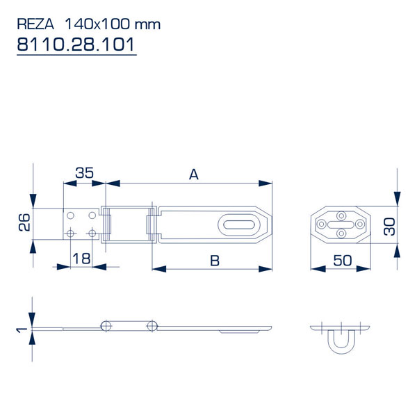 Slika proizvoda Reza 28x140mm