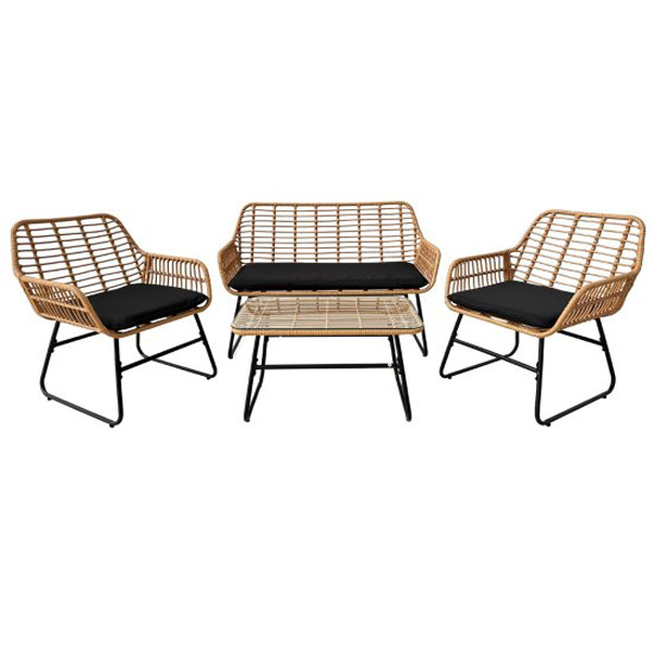 Slika proizvoda Baštenski set sto + 2 stolice + sofa (ABI3415)