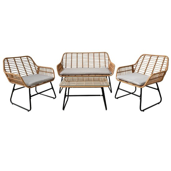 Slika proizvoda Baštenski set sto + 2 stolice + sofa (ABI3422)