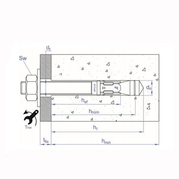 Slika proizvoda ANKER VIJAK 10X140-IN
