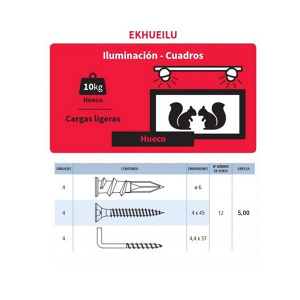 Slika proizvoda Easykit pribor za montažu na gips (EKHUEILU)