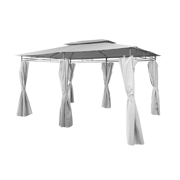 Slika proizvoda Paviljon 3x4m 3x4xH2.6m sivi (TUN5712)